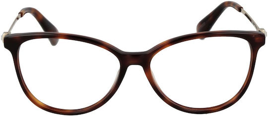Max Mara Γυναικείος Σκελετός Γυαλιών Πεταλούδα Καφέ MM 5078 052