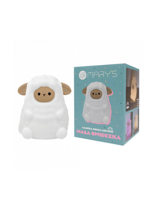 Mary's Led Night Lamp Little Sheep RGB