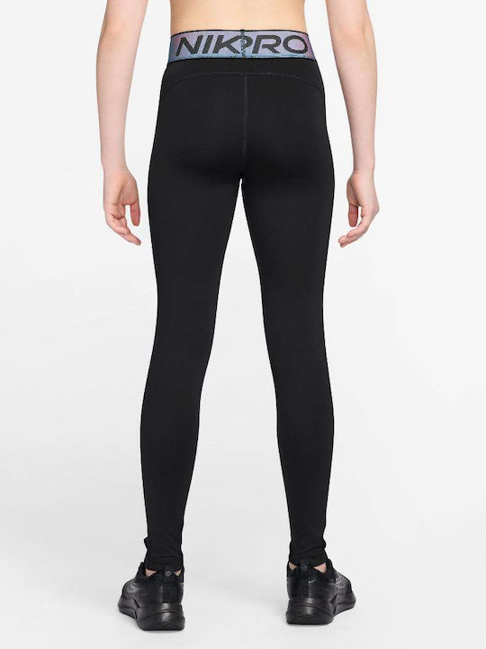 Nike Детски Клин Дълъг Dri-Fit Black