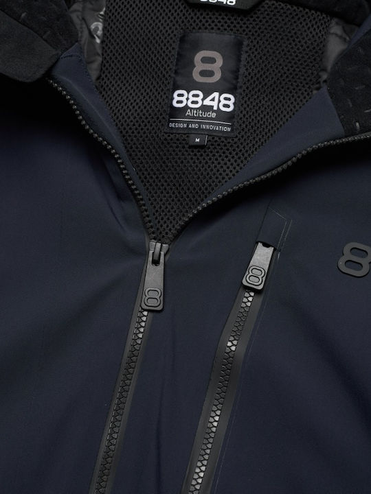 8848 Altitude 4164-M1 Ανδρικό Μπουφάν για Σκι & Snowboard Navy Μπλε