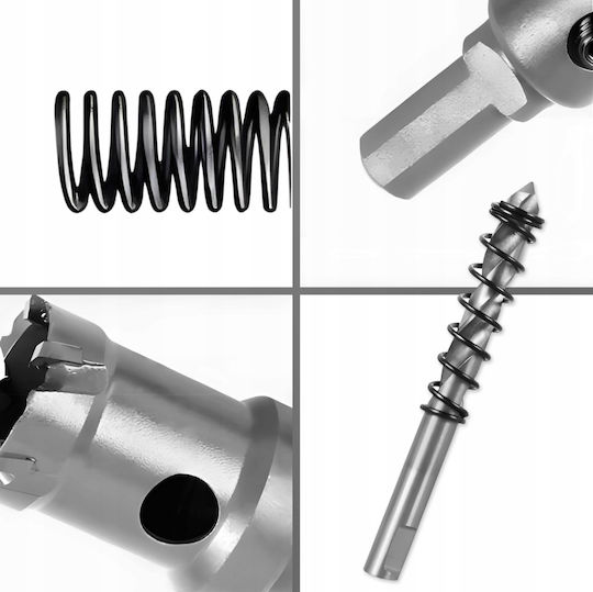 Ferăstrău de găurit Găuri de carotare Tăiere uscată cu diametru între 20mm și 100mm pentru Lemn, Metal și Plastic