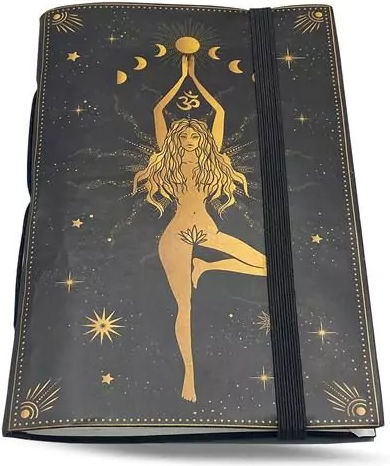 Green Tree Notizbuch mit leeren Seiten Schwarz (Μiverse Designs)