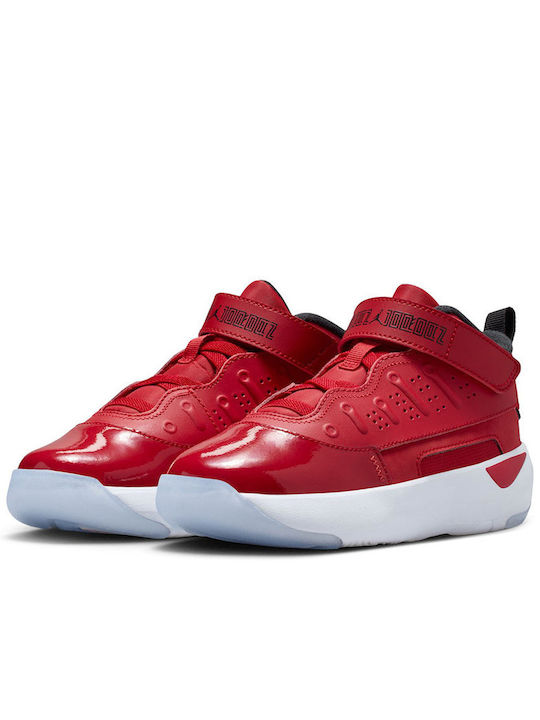 Max Aura Kids Sneakers with Scratch Red