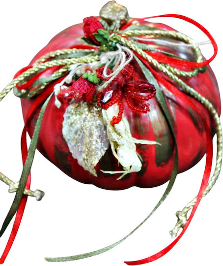 Gerakis Christmas Red Candle 11.3x9.5cm