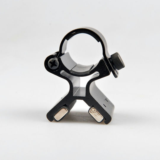 Magnetic Holder Hanging A Flashlight On A Gun Dm2