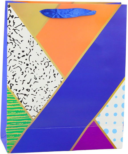 Lean Toys Paper Bag for Gift Multicolored 32x12x26cm.