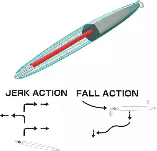 Xesta Artificial Bait Speed Slider, slider 80gr