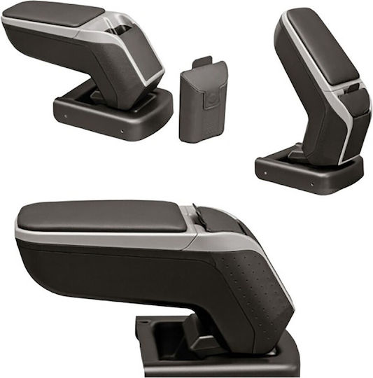 Rati Armster Car PU Armrest for Renault Zoe 20+ Black