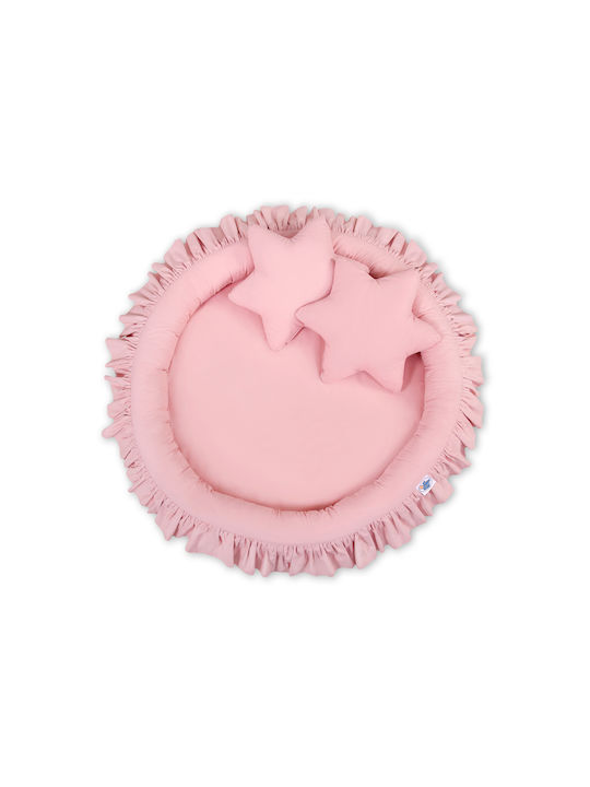 My Sweet Baby Βρεφικό Μαξιλάρι Φωλιά Dusty Pink