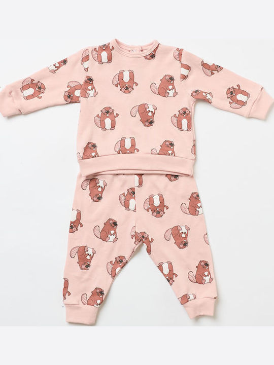 Happy People Kids Nightwear Cotton Pink