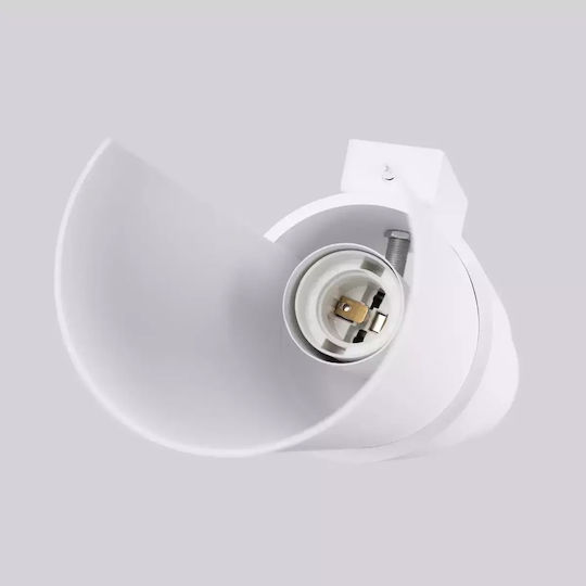 Sollux Classic Lamp Wall with Socket E27 White