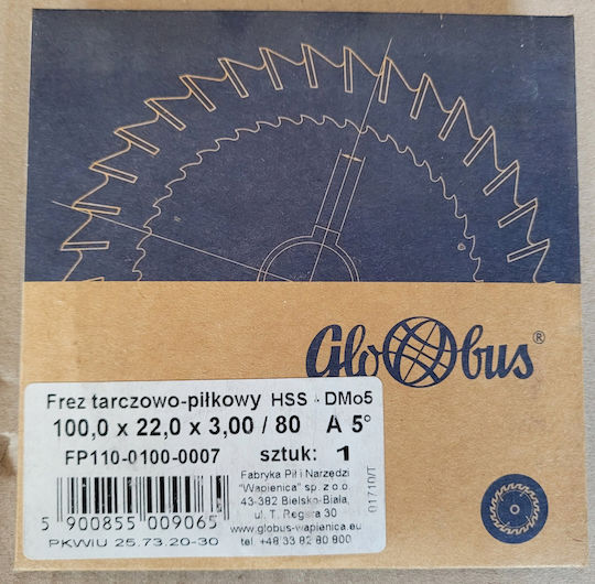 Globus Δίσκος Κοπής Ξύλου 22mm