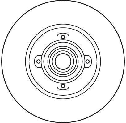 Trw Brake Disc Df6042bs