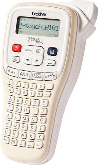 Brother PT-H101C Ηλεκτρονικός Ετικετογράφος Λευκός
