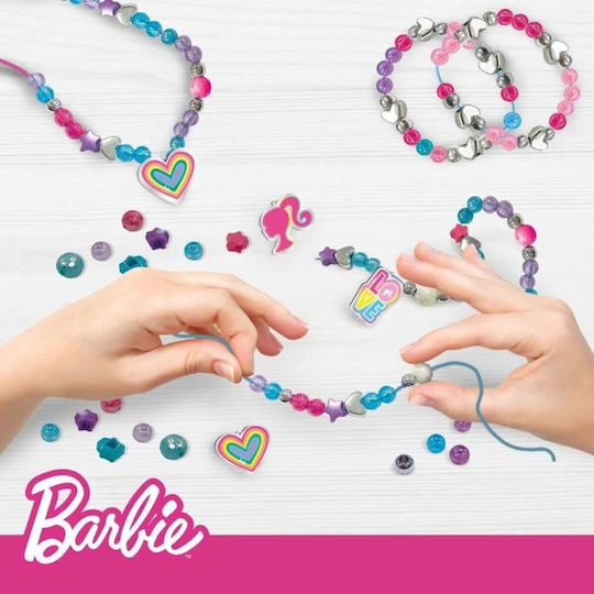 Lisciani Giochi Beads with Barbie jewelry box, We Dream Together for Children 5+ years Years