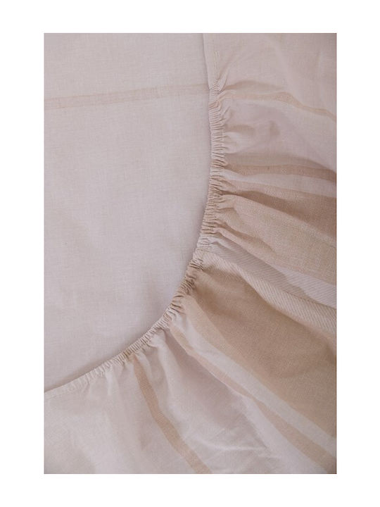 Naf Naf Sheet Sets Queen 240x270cm. Summit Beige 4pcs