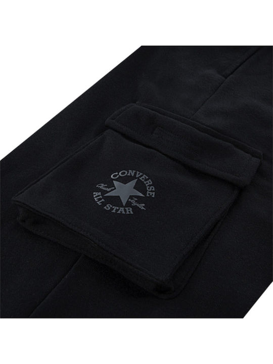 Παιδικό Παντελόνι Φόρμας Μαύρο Patch
