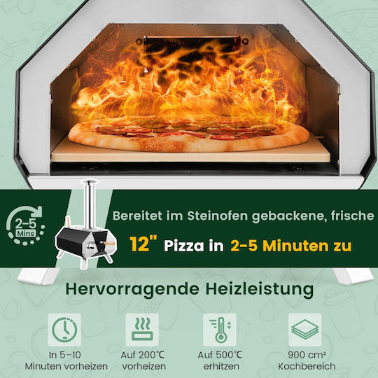 Costway Pizza Oven Wood