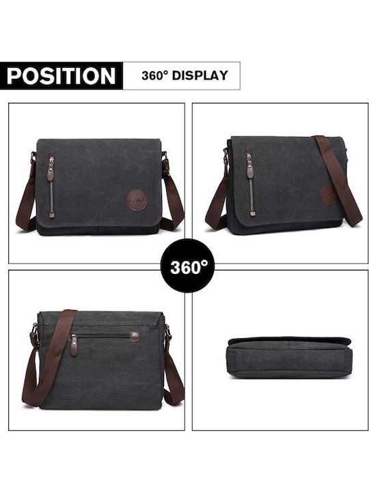 Loren Damen Handtasche Schwarz