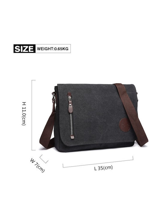 Loren Damen Handtasche Schwarz