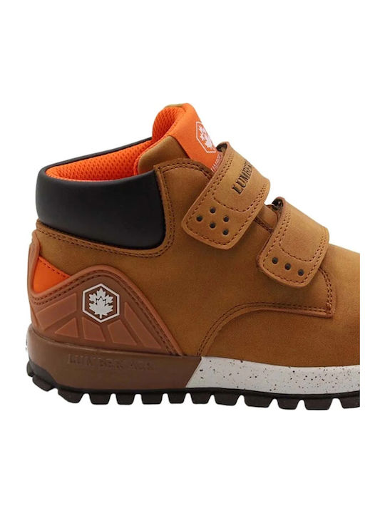 Kids Boots with Velcro Yellow