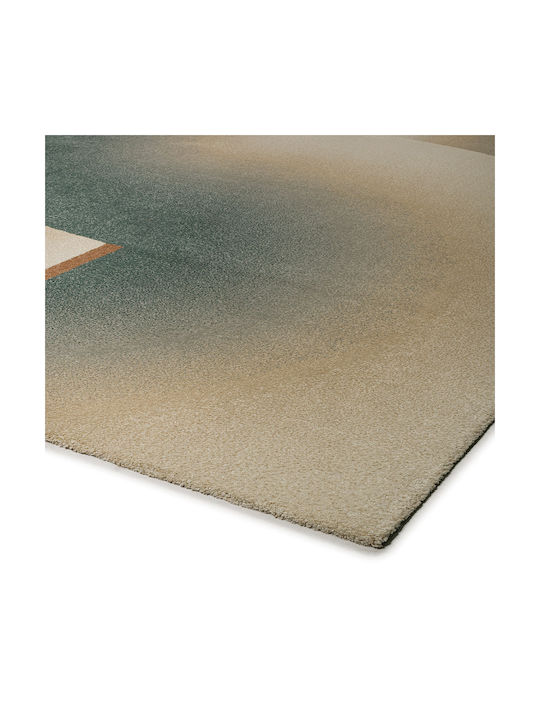 Naf Naf Blur Teppich Rechteckig Synthetisch,Polyester/Cotton/Leather Beige