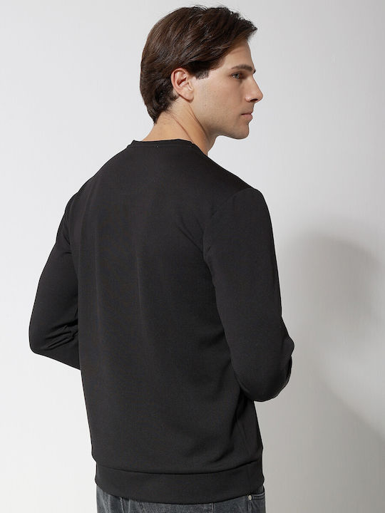 Langarmbluse Black