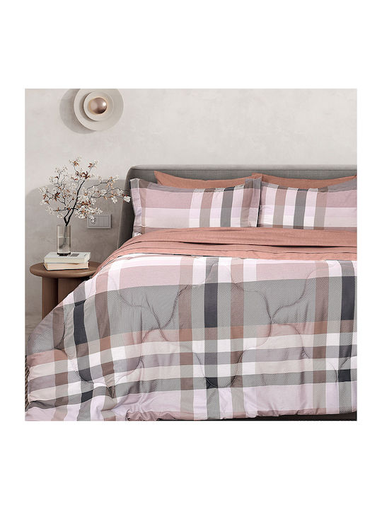Palamaiki Bettwäsche-Set Überdoppel 230x260cm. Bed In A Bag B0693 4Stück