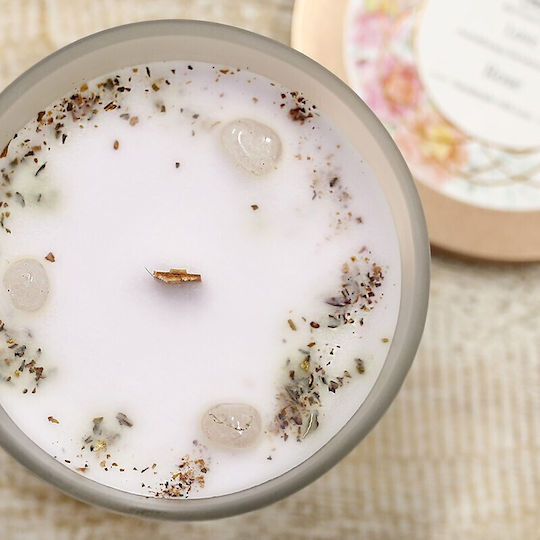 Green Tree Candle Company Αρωματικό Σόγιας σε Βάζο Τριαντάφυλλο Green Tree Candle Company Αρωματικό Σόγιας σε Βάζο Τριαντάφυλλο