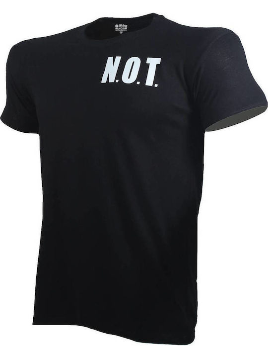 T-shirt Μαύρο
