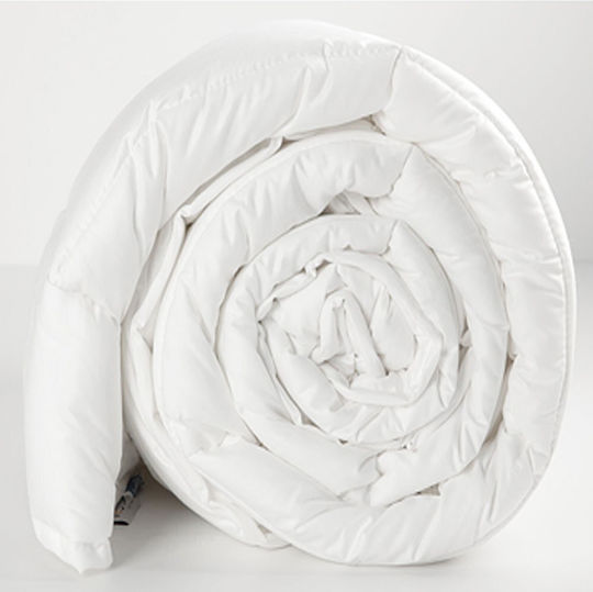 Vesta Home Завивка Двойна 230x240см Олимпос Бяла 200 GSM 8.5 Togs