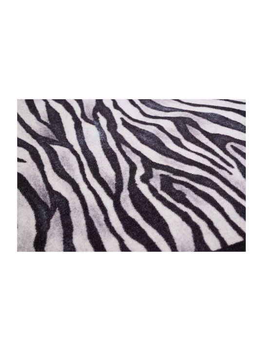 Sdim Küchenmatte für den Flur mit rutschfestem Unterlage Zebra 50x150εκ.
