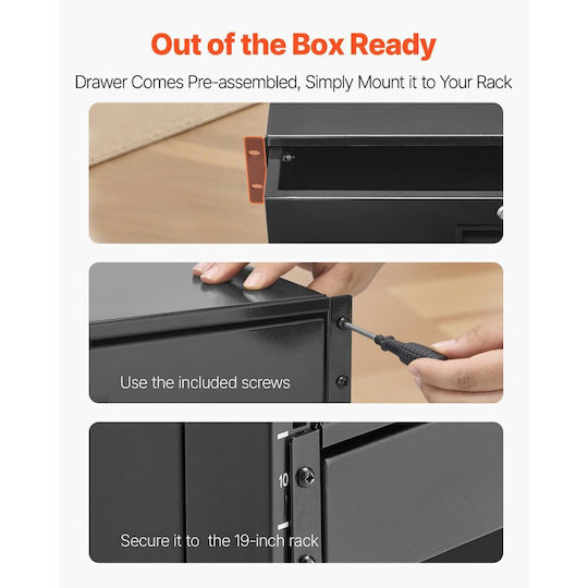 Vevor Drawer JJCT2U118INCFA52Z001V0 2pcs