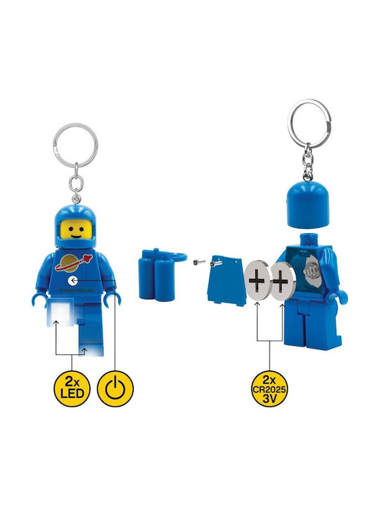 LEGO Μπρελόκ Μεταλλικό με Led Μπλε