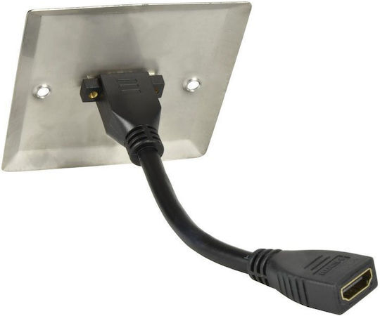 Avlink 123.390uk Алуминиева Стенна HDMI Конектор Брой