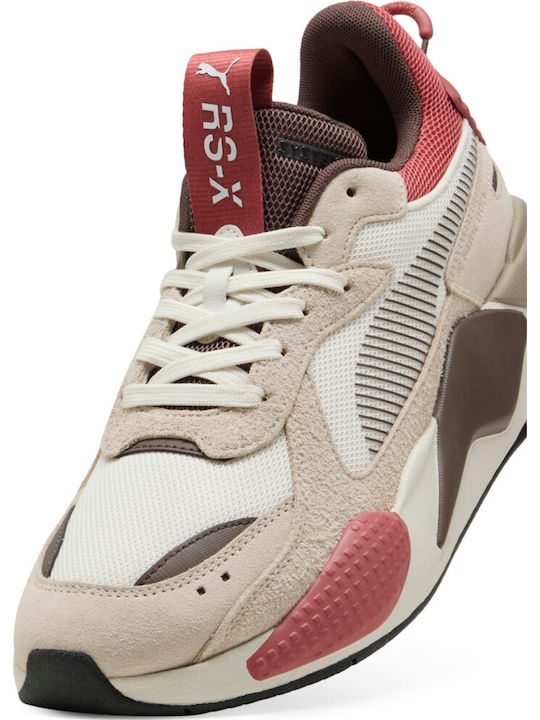 Rs-x Heritage Sneakers Warm White / Flat Bronze