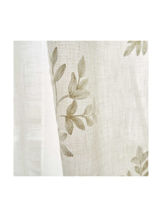 Gofis Home Curtain With Pencil Pleat White 140x280cm