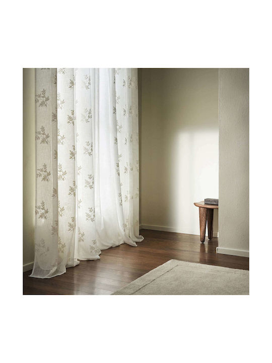 Gofis Home Curtain With Pencil Pleat White 140x280cm