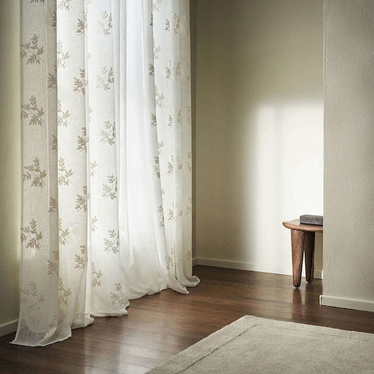 Gofis Home Curtain With Pencil Pleat White 140x280cm