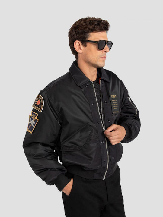 Jacke Bomber Black