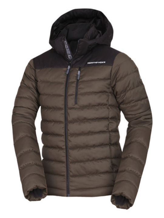 Winter Jacket Black Dark Green