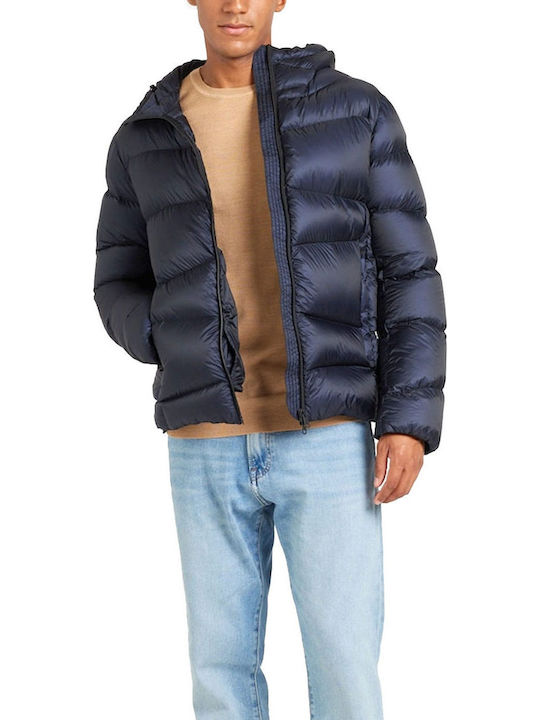 Jacke Puffer Blau