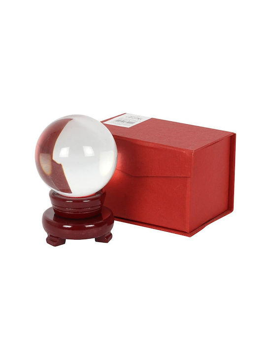 Κρυστάλλινη Σφαίρα Βάση 10cm Clear Crystal Healing Ball
