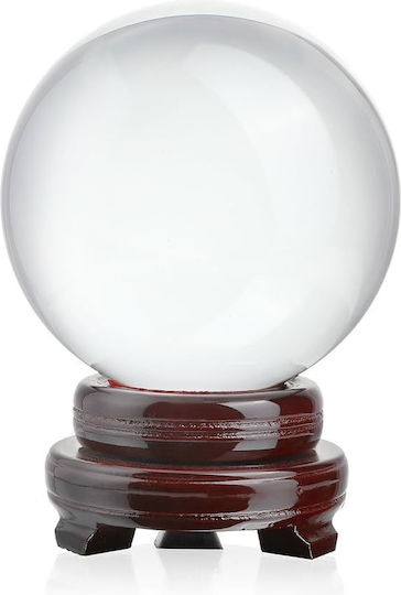 Crystal Sphere Base 10cm Clear Crystal Healing Ball