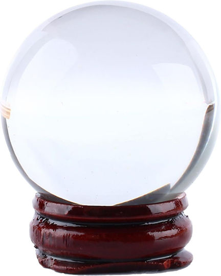 Crystal Sphere Base 10cm Clear Crystal Healing Ball