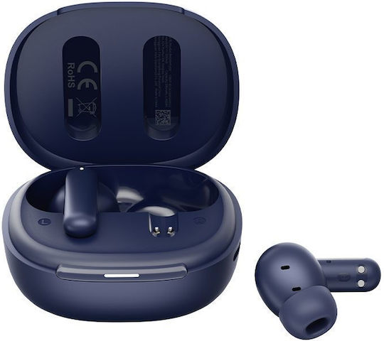 QCY MeloBuds HT16 Bluetooth Handsfree Earphones with Sweat Resistance and Charging Case Deep Blue