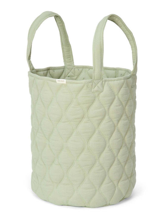Little Dutch Children's Storage Basket Made of Fabric Pure Green 35x35x45cm