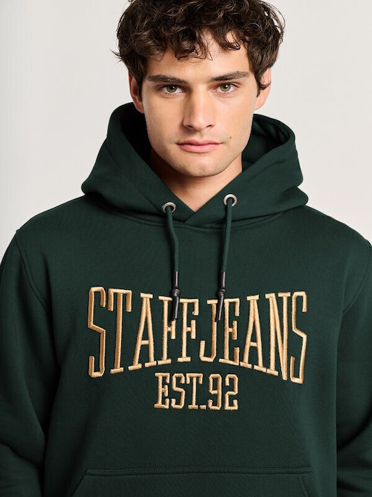 Sweatshirt with Hood Green