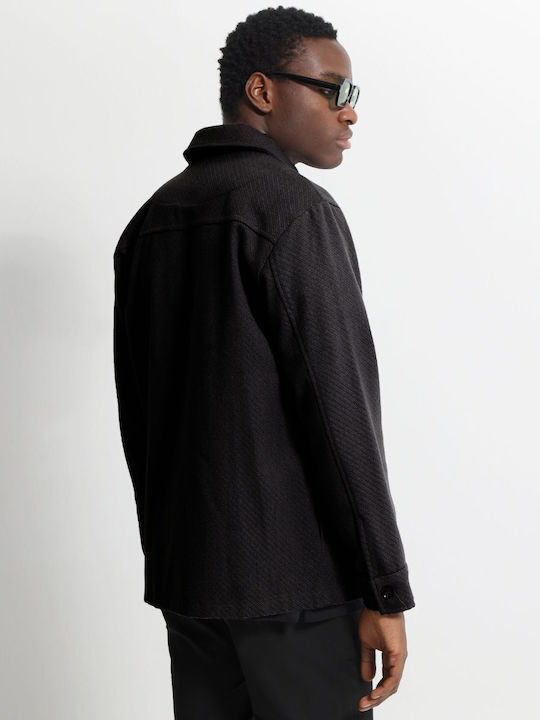 Makan Overshirt Черен