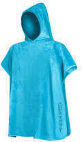 Microfiber Kid's Poncho Bathrobe Aqua Speed Kids Poncho Light Blue 145-02 Light Blue